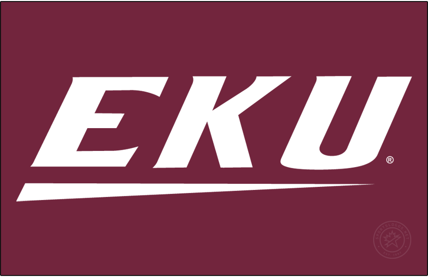 Eastern Kentucky Colonels 2017-Pres Primary Dark Logo iron on transfers for clothing